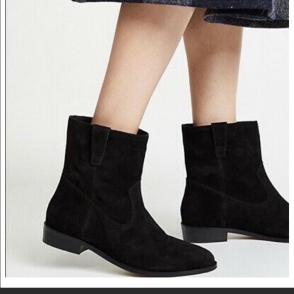 Rebecca Minkoff Chasidy Black Suede Boots